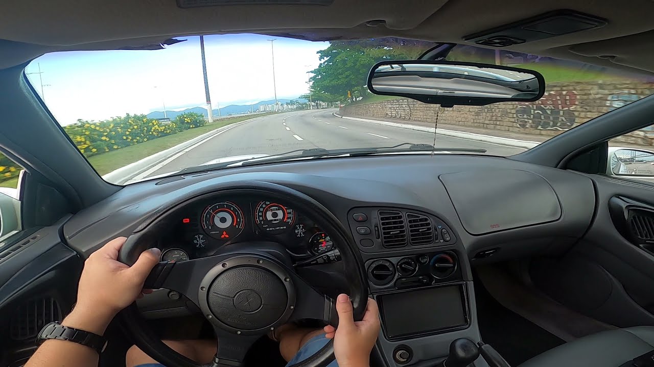 DSM MITSUBISHI ECLIPSE - Day Drive FLORIPA (POV 2.7k 60fps)