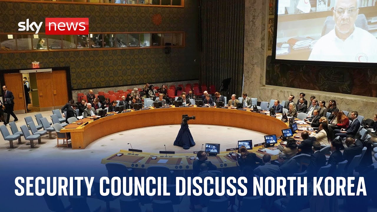 UN Security Council meets to discuss North Korea