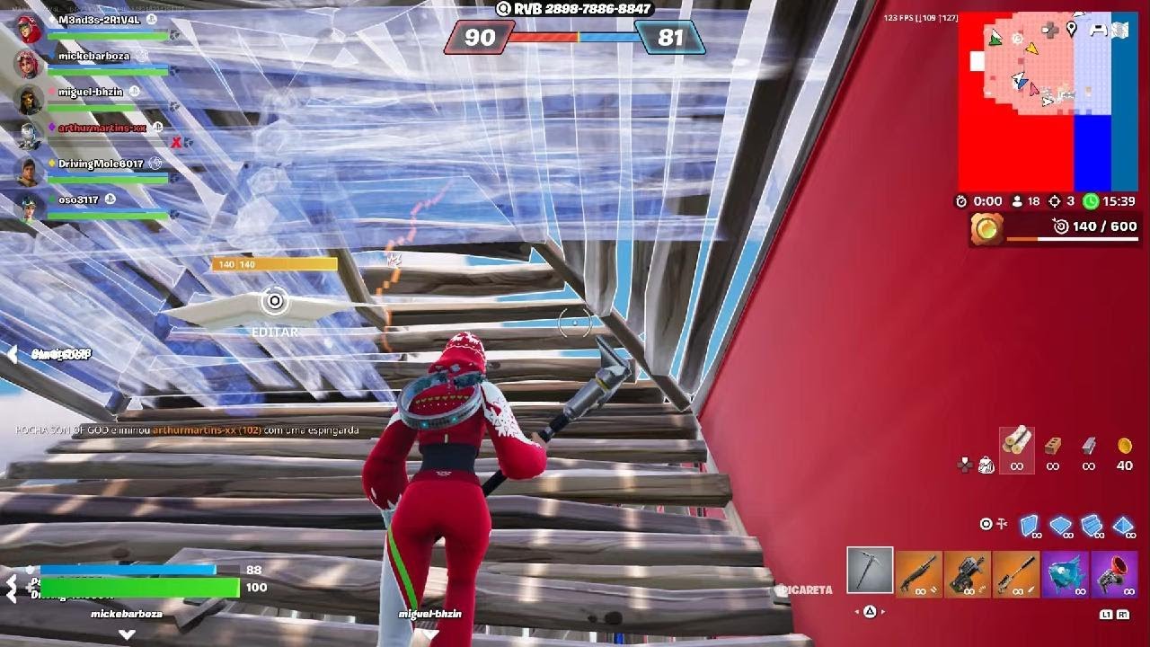 Partida solo Battle Royale