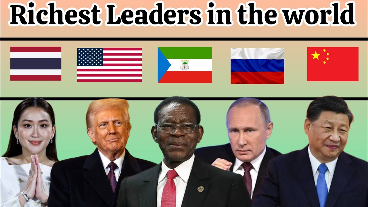 Richest Leaders in the world | Top 15 Net Worth Revealed | tiny Info