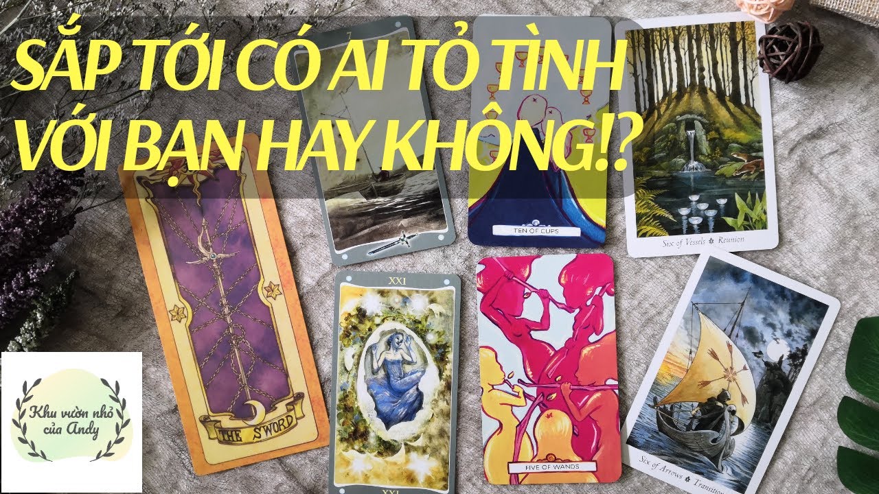 Sắp tới có ai tỏ tỉnh với bạn hay không? - Chọn 1 tụ bài tarot - Alo Andy
