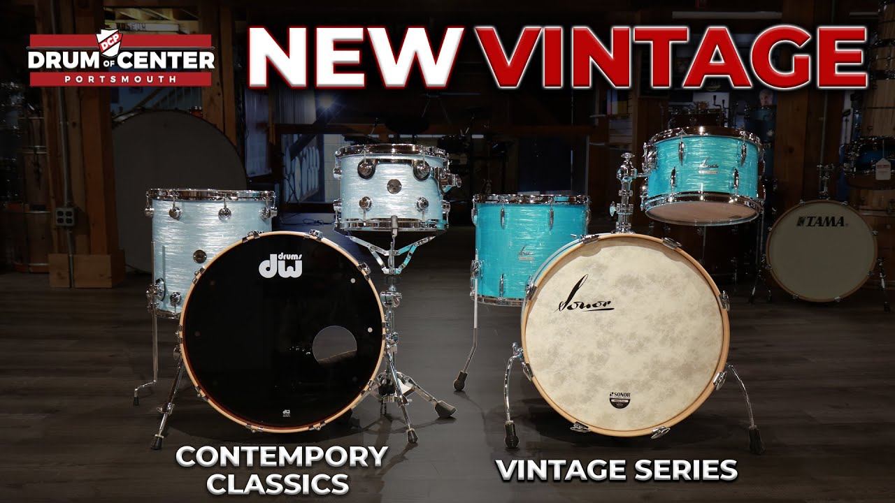 Новые винтажные барабаны — DW Contemporary Classic против Sonor Vintage Series