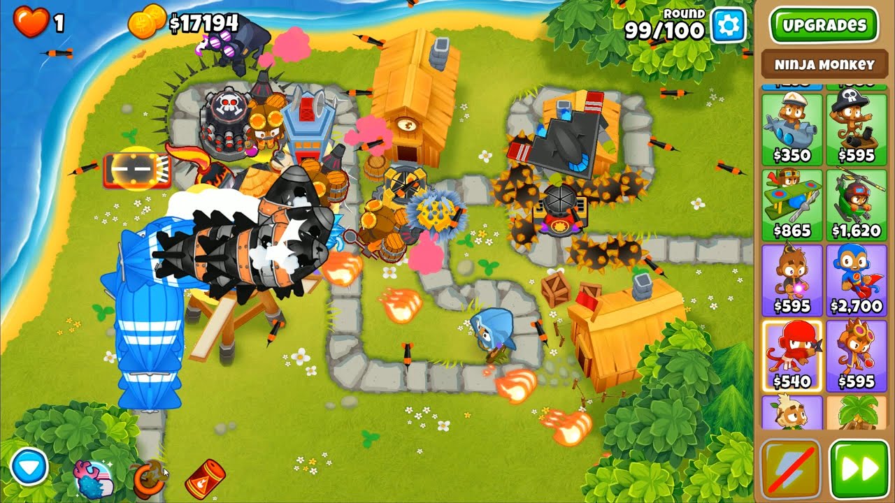 Bloons TD 6 - Town Center - CHIMPS