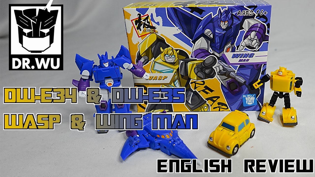 Video Review for Dr.Wu - DW-E34 & E35 - Wasp & Wing Man