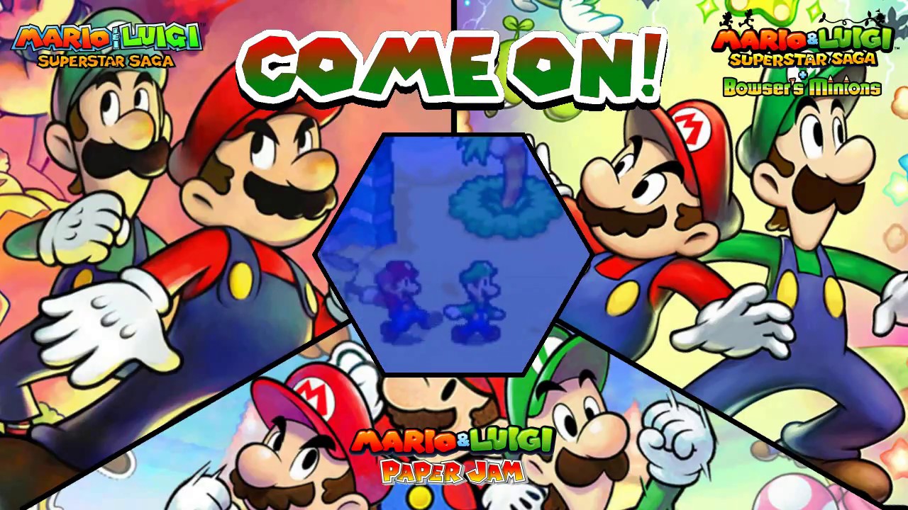 "Come On!" - 3 Song Mashup (Superstar Saga, DX, Paper Jam)