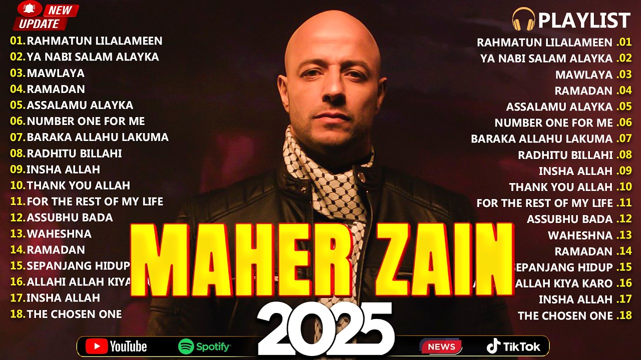 Maher Zain Full Album 2025 🌞 Top Arabic Songs 2025 🤲 أغاني ماهر زين التي يجب عليك الاستماع إليها