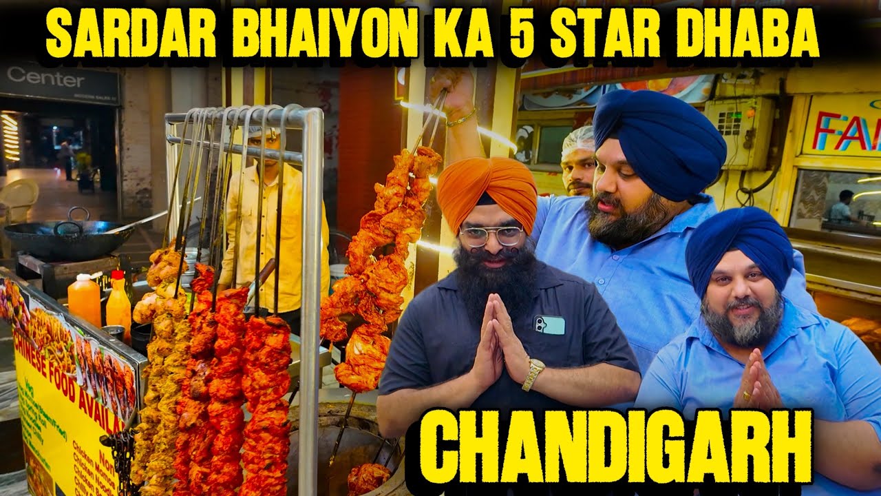 Inside Chandigarh's Famous Sardar Dhaba (India's Best Dhaba)