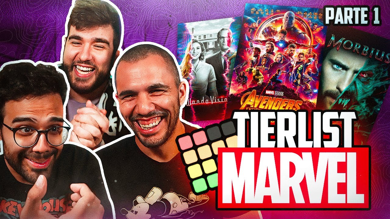 TIERLIST FILM/SERIE MARVEL (Parte 1) con @DarioMocciaChannel e @JTaz