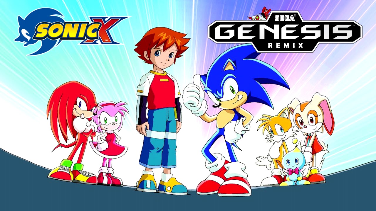 Sonic X Gotta Go Fast Sega Genesis remix (Sonic 1 version)