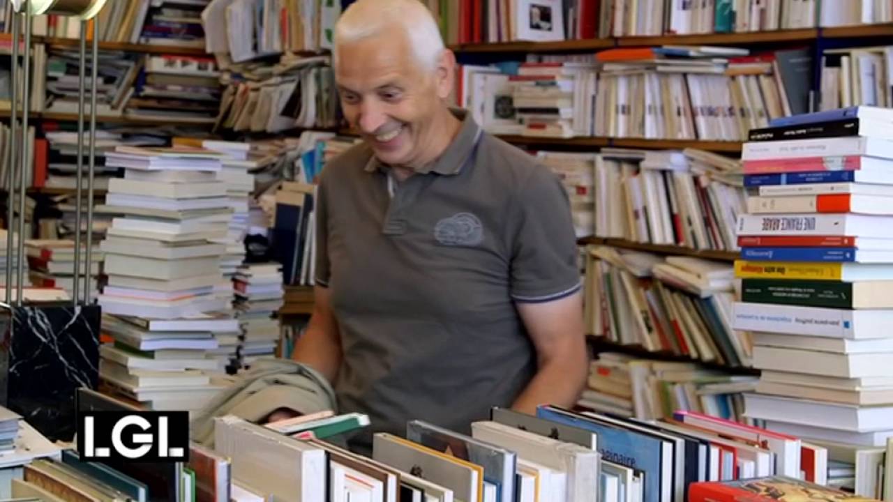 En visite à la Librairie André Leto, à Mons