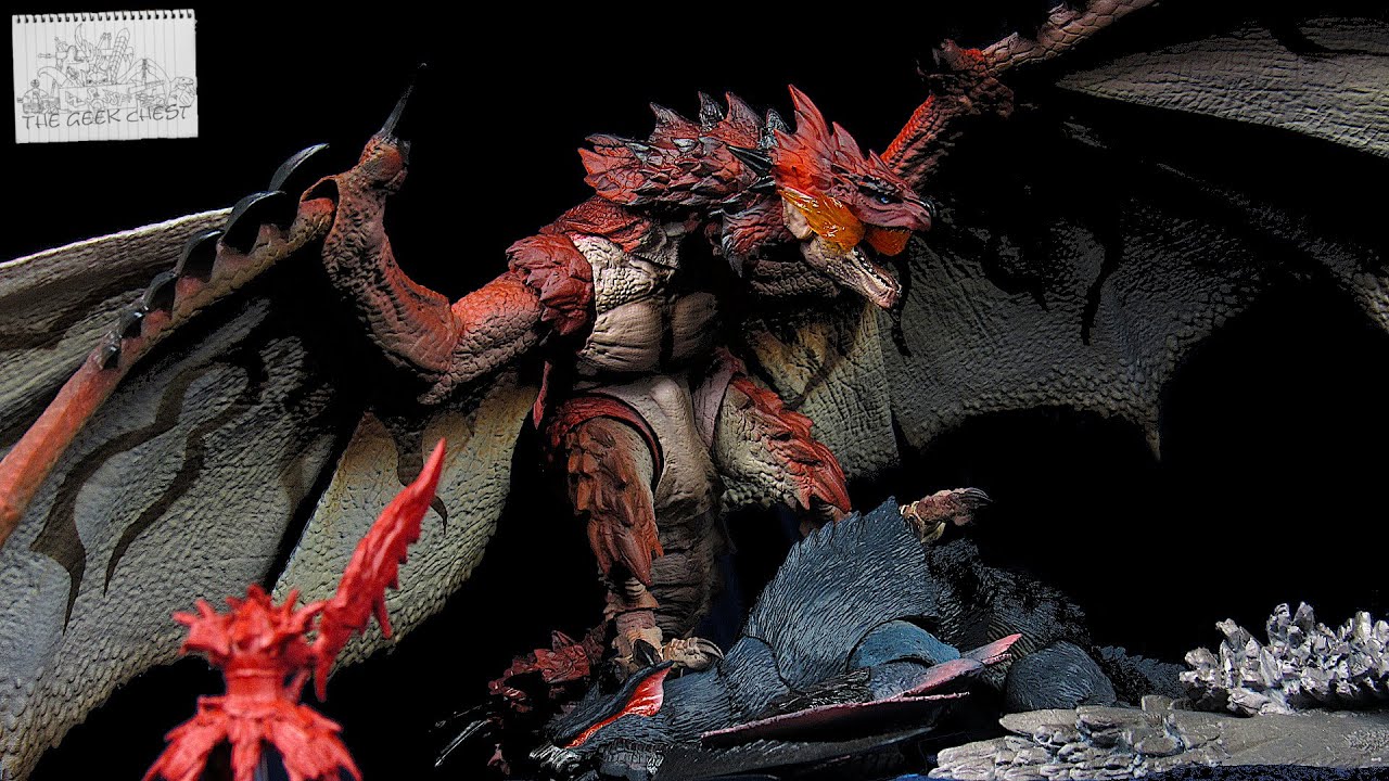 Обзор фигурки SH MonsterArts Monster Hunter World Rathalos (Liolaeus) Bandai Tamashii Nations