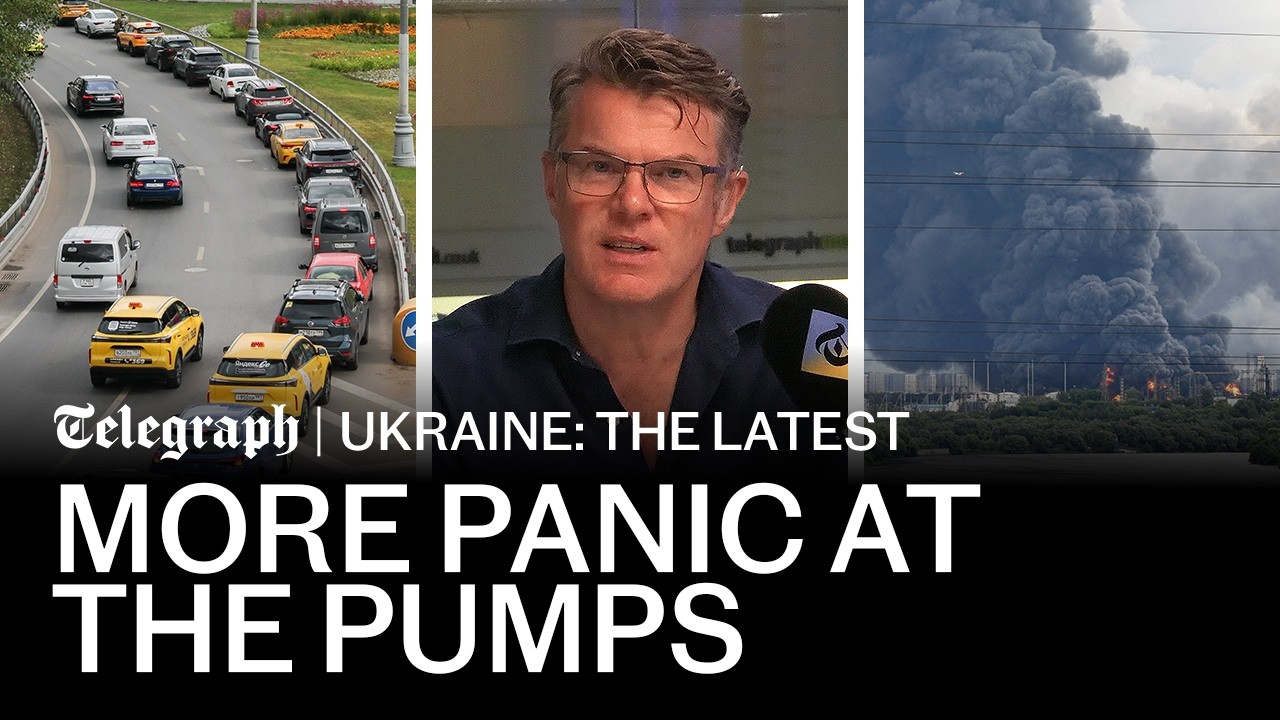 Putin&rsquo;s fuel crisis deepens as CIA head in Moscow for talks with Russian spy chiefs | Ukraine news