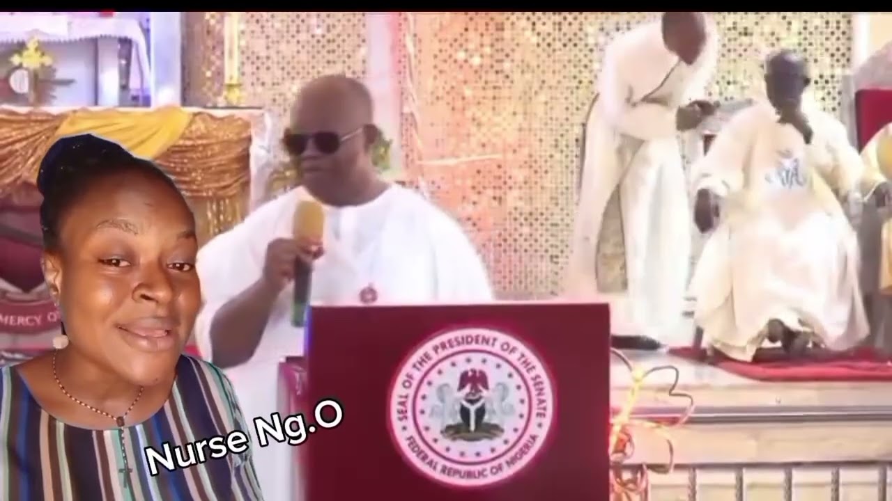 You cannot find God elsewhere except in Catholic church says the Senate President, Godswill Akpabio