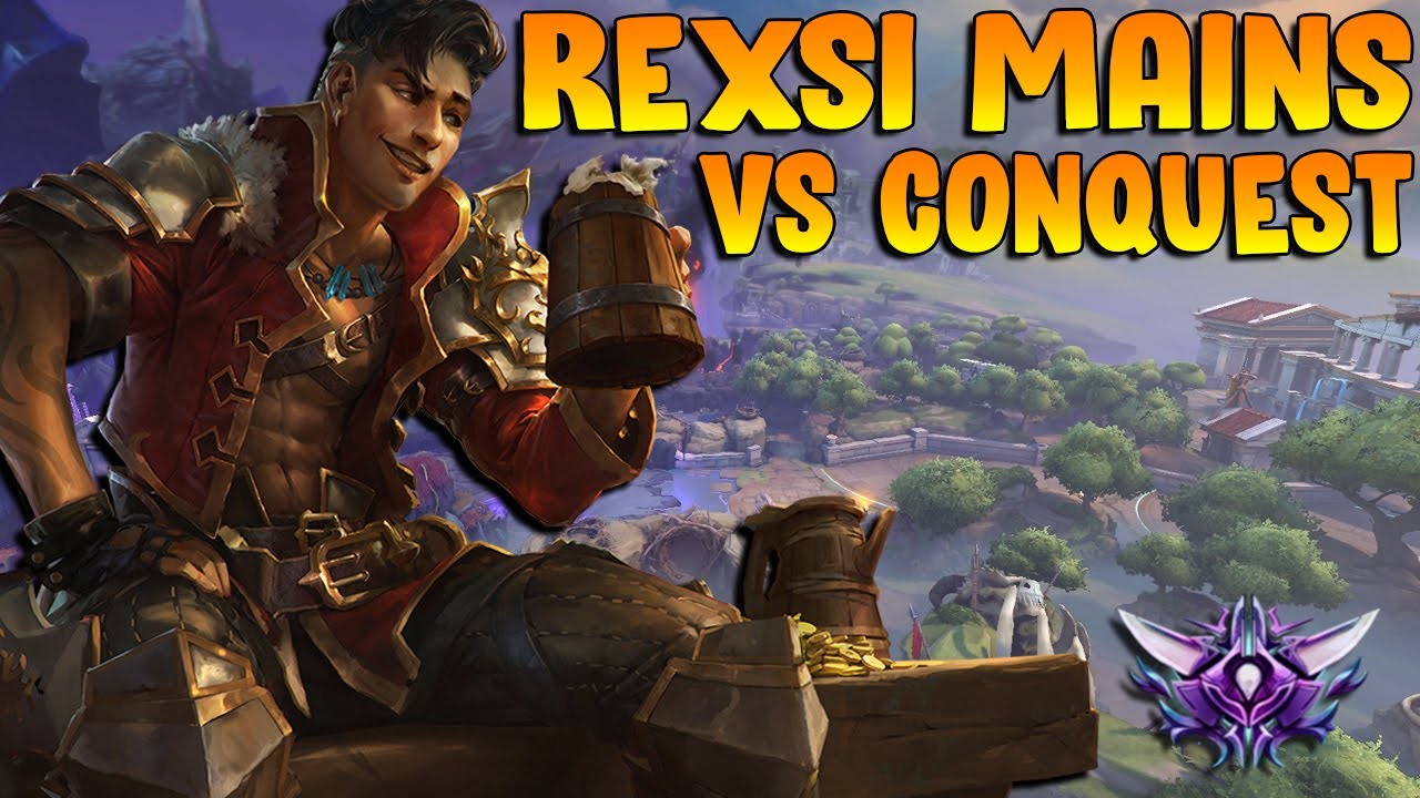 Rexsi mains vs conquest -  SUSANO | Masters Ranked Conquest - SMITE