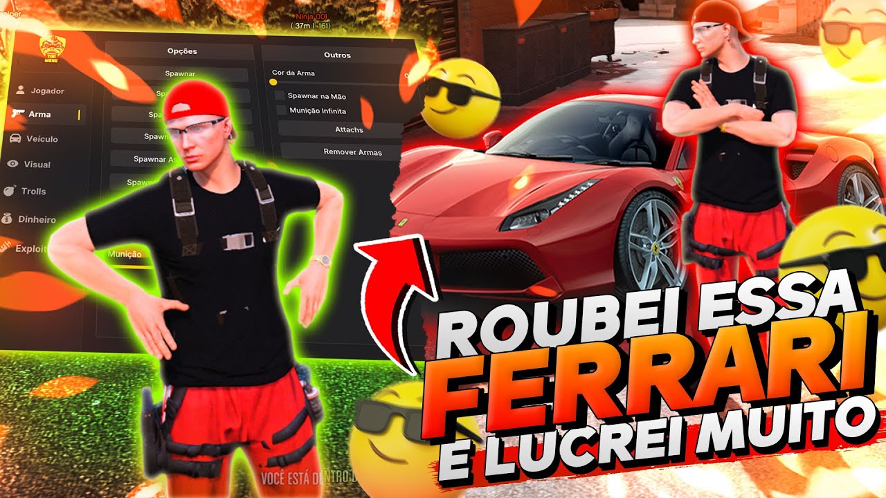 R0UBANDO CARROS PRO MOTOCLUB E LUCRANDO R$4,5 MILHÕES DE REAIS no GTA RP