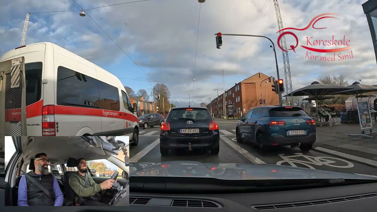 -الفيديو الراابع  amager og kastrup لقيادة في منطقة