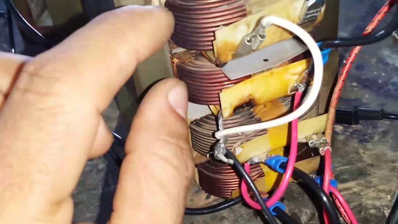 110/220V COM TRANSFORMADOR DE MICROONDAS