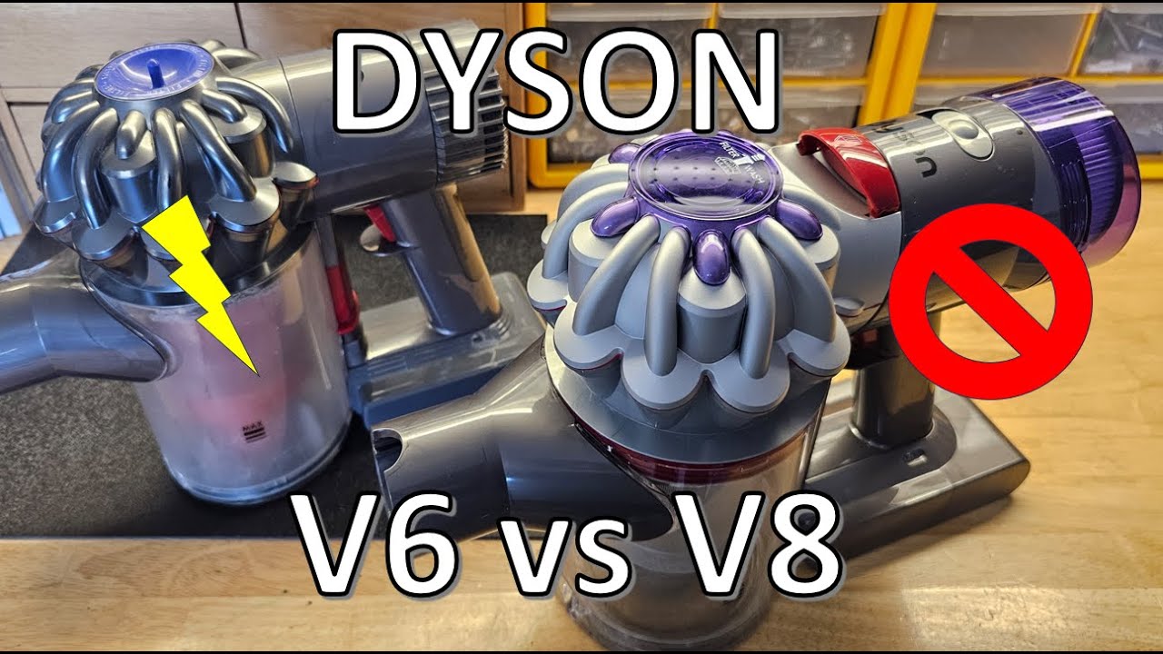Dyson V6 vs V8