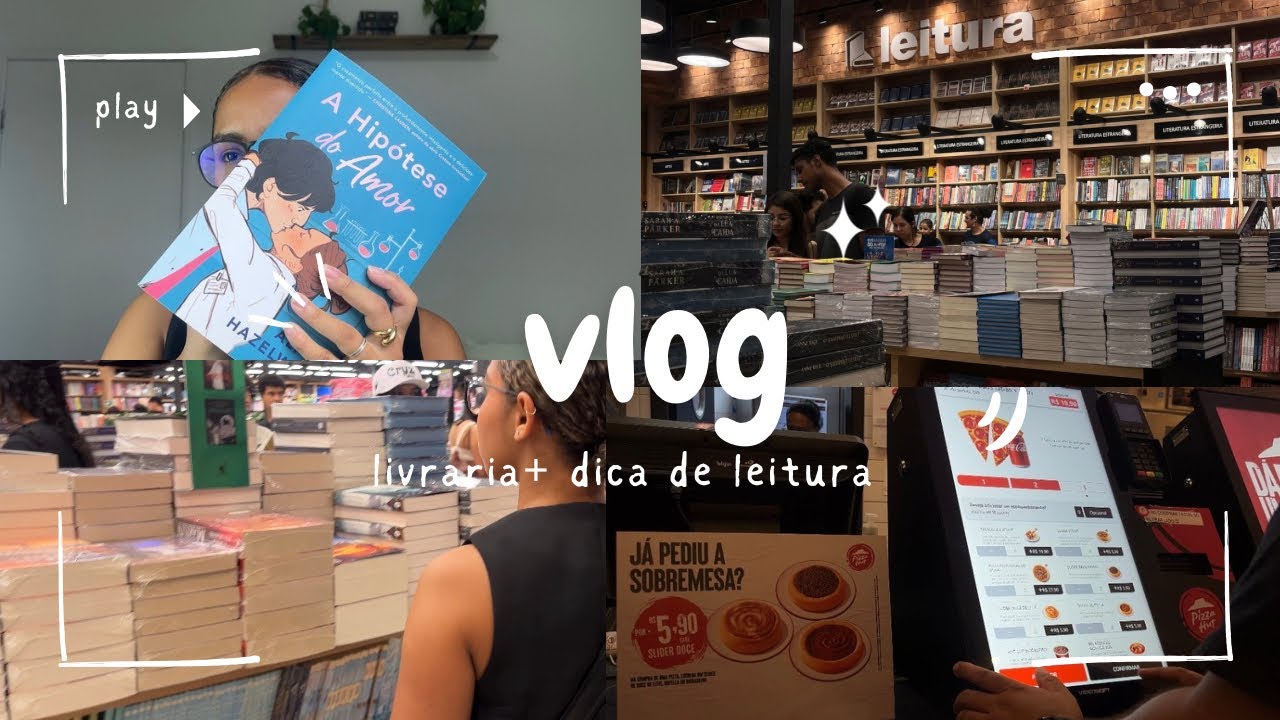 Vlog no shopping + indicação de livro da Ali Hazelwood 📚✨
