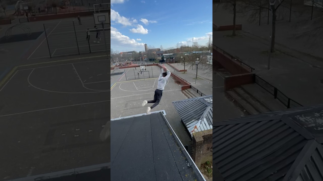 INSANE Roof Gap Jump! 😱