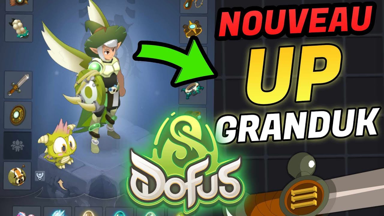 NOUVEAU UP stuff FECA AIR GRANDUK sur DOFUS 3.4