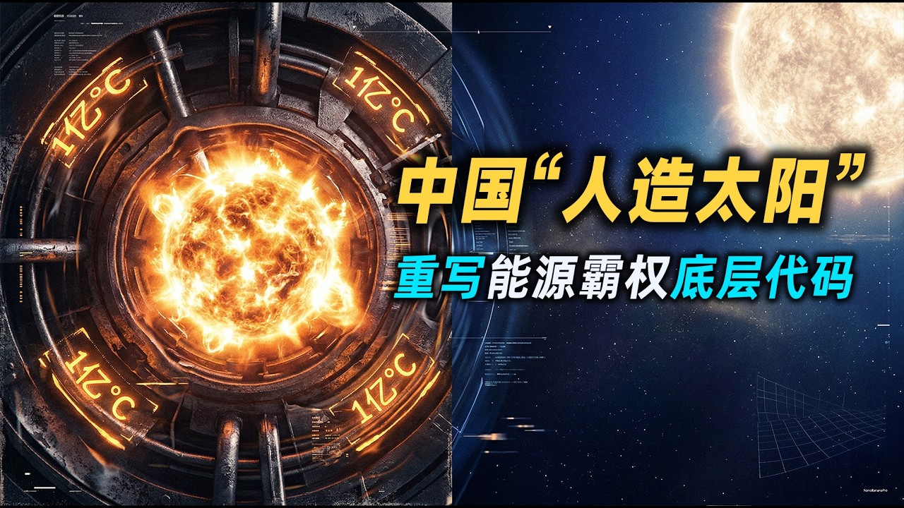 中國人造太陽連破紀錄，美國死守美元石油！一場重寫能源霸權底層代碼的暗戰