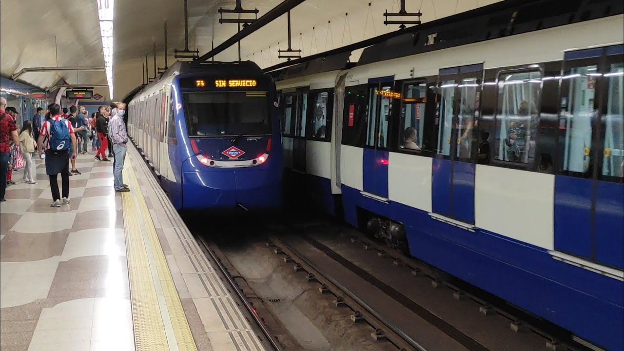 Metro de Madrid: 9700 (s) sin servicio en Las Musas L7.