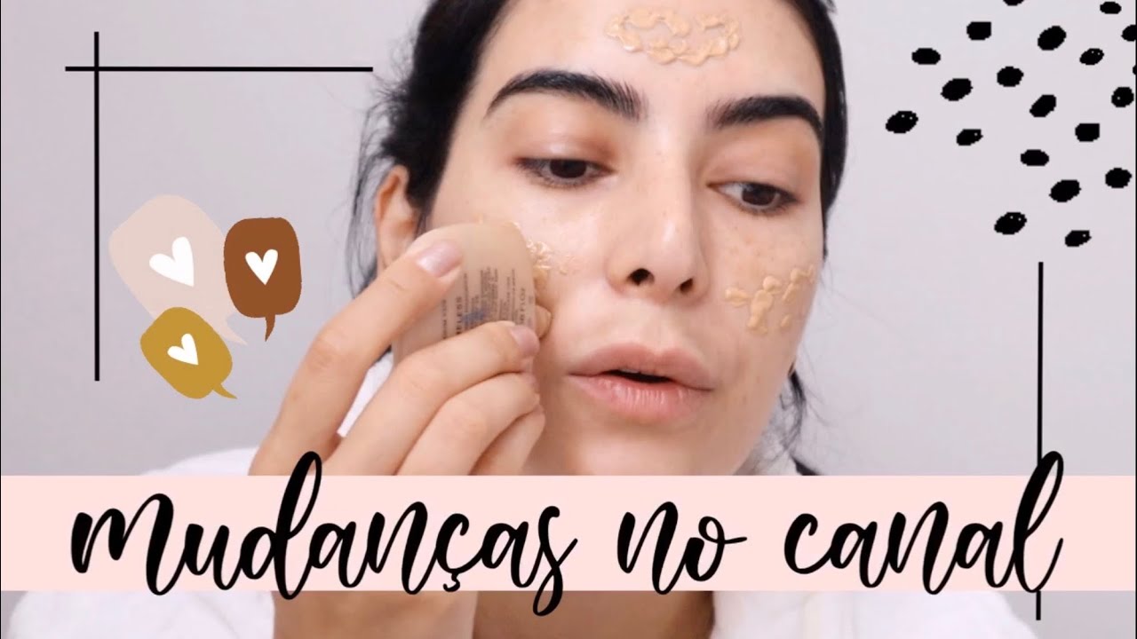 Maquia e Fala usando PRODUTOS ESQUECIDOS + Mudanças no Canal