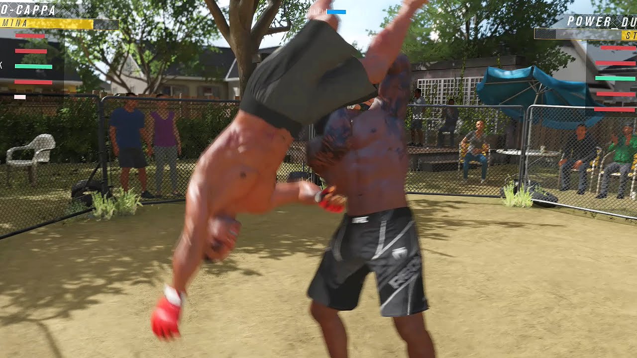 РЕКВИС ОТПРАВЛЯЕТ НАХАЛЬНЫХ ПРОТИВНИКОВ В ВОЗДУХ (UFC 4 ОНЛАЙН)
