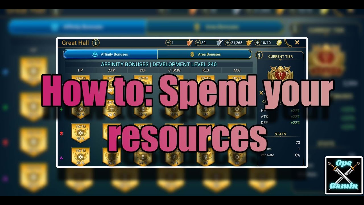 Where to use your resources [Raid: Shadow Legends]