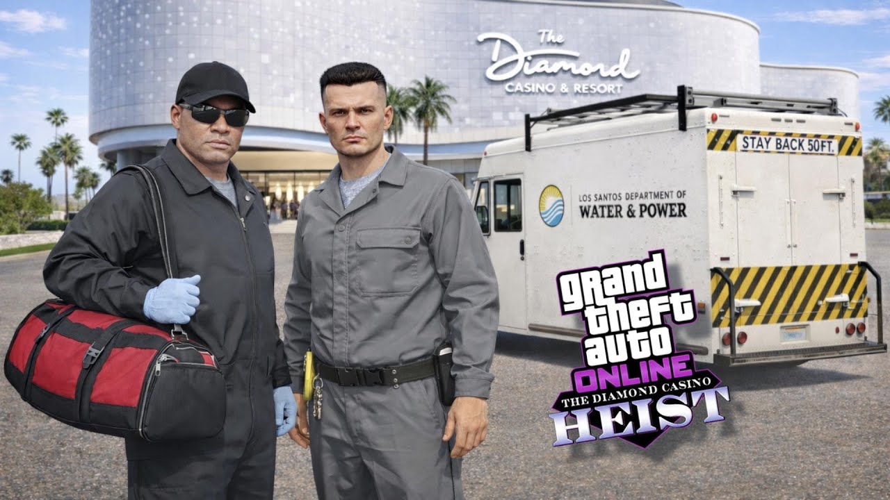 Diamond Casino Heist Big Con: Maintenance Approach 100% Undetected GTA Online