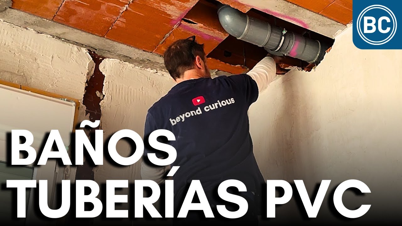 🔷SANEAMIENTO BAÑOS COMO PONER TUBOS PVC y BOTE SIFÓNICO |  EP.37 Construyendo nuestra casa