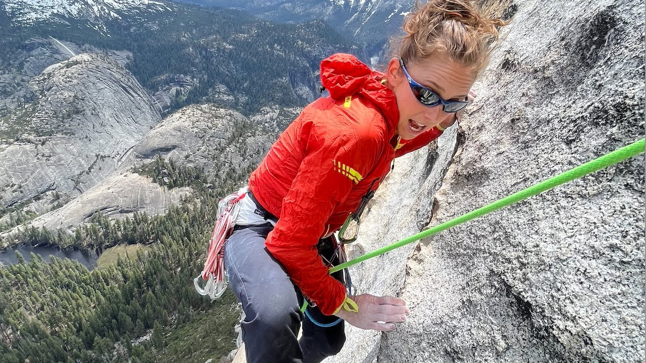Climbing (most of) the South Face of Half Dome with Amity Warme