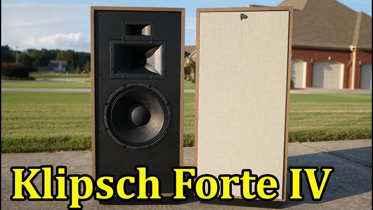 Обзор Klipsch Forte IV за 5000 долларов || Акустическая система Klipsch, с которой мне *возможно*...