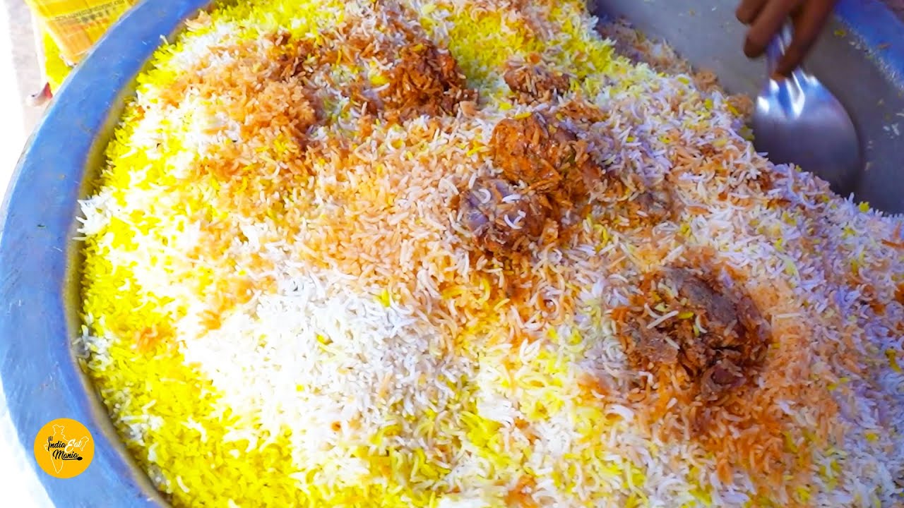 Famous Omni Van Wali Unlimited Chicken Biryani Rs. 70/- Only l Hyderabad Street Food