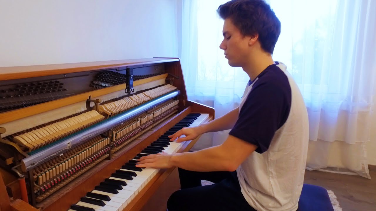 Auli'i Cravalho - How Far I'll Go (Moana soundtrack) Piano cover by Peter Buka