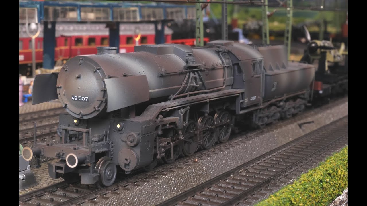 Märklin 39047 Store Lok 2019 BR42 getarnt UHD 2160P 60fps