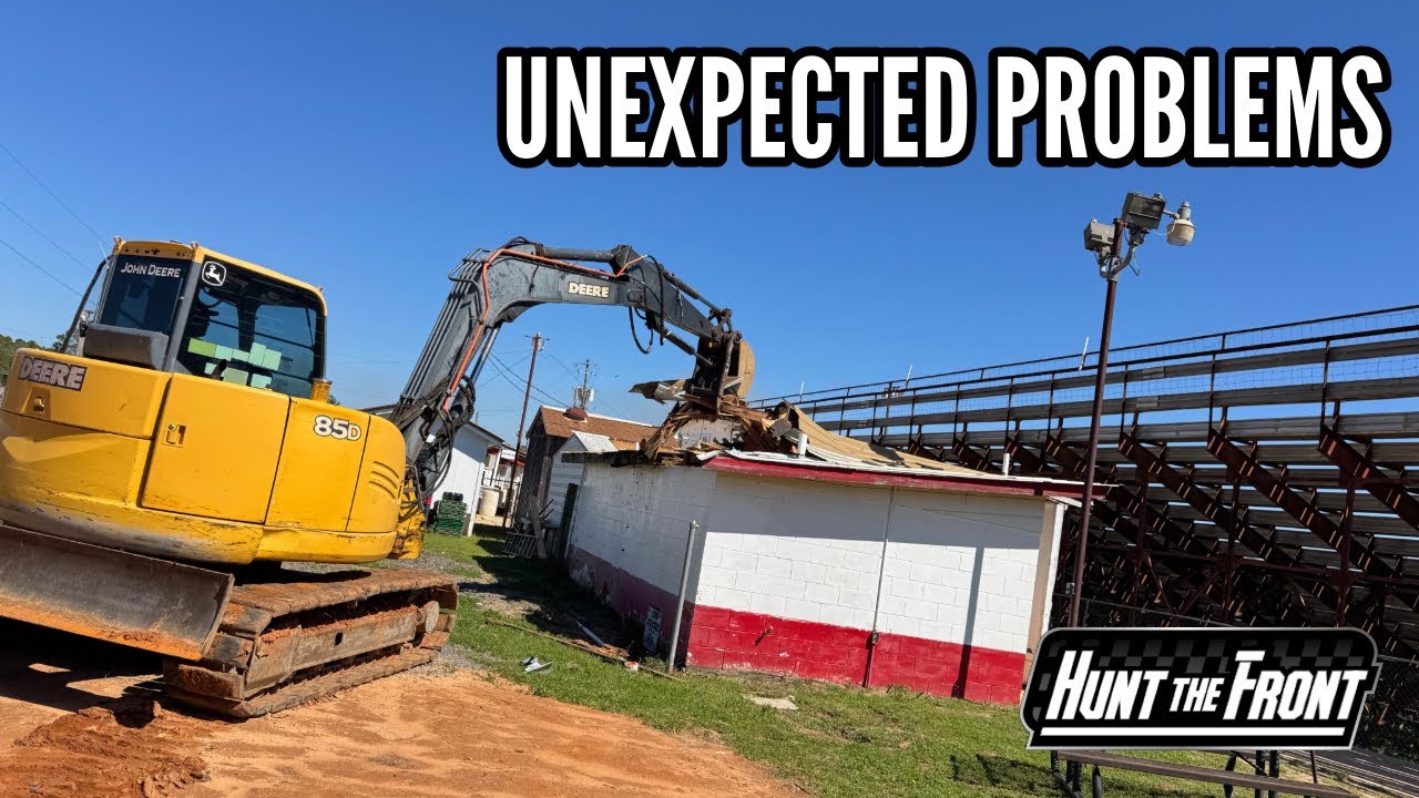 The Problems Keep Coming… More Destruction and More Surprises at Our New Race Track