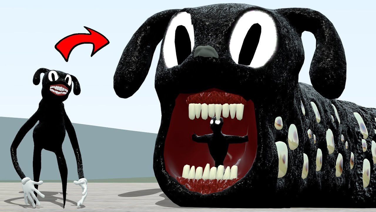 I MADE NEW CARTOON DOG EATER!? Garry's Mod