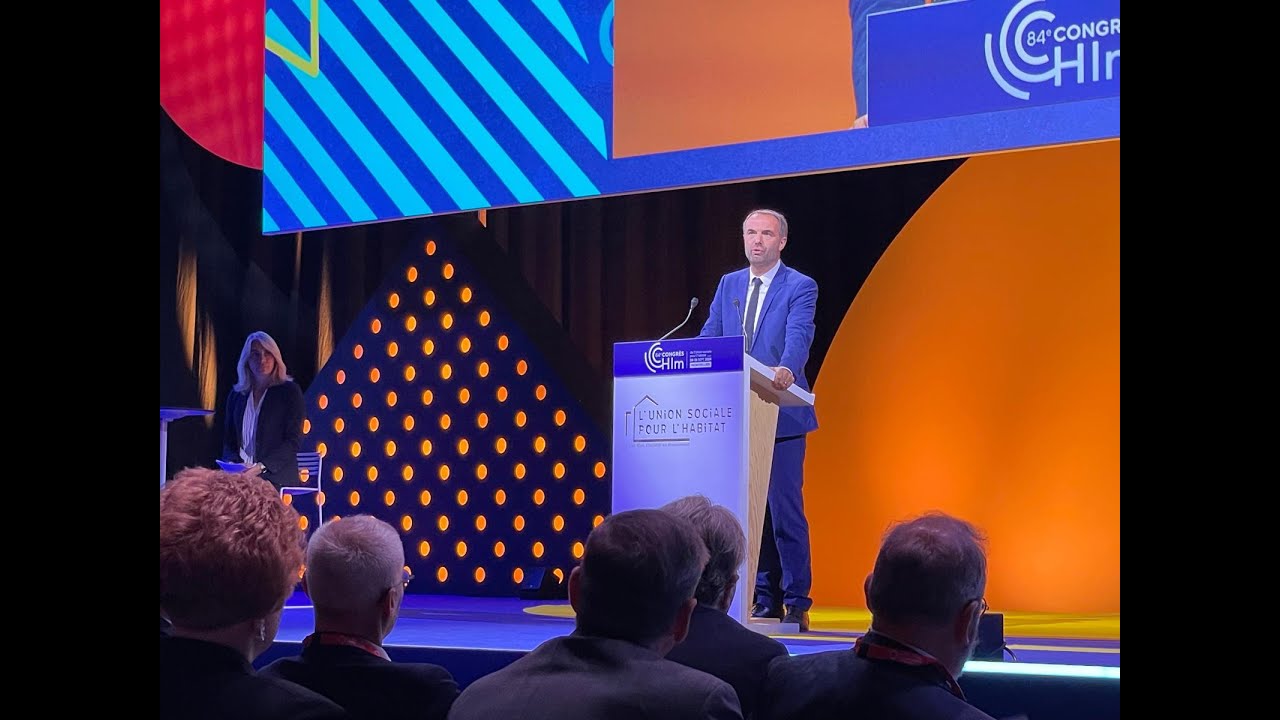 Congrès Hlm 2024 : Discours de Michaël Delafosse, Maire de Montpellier