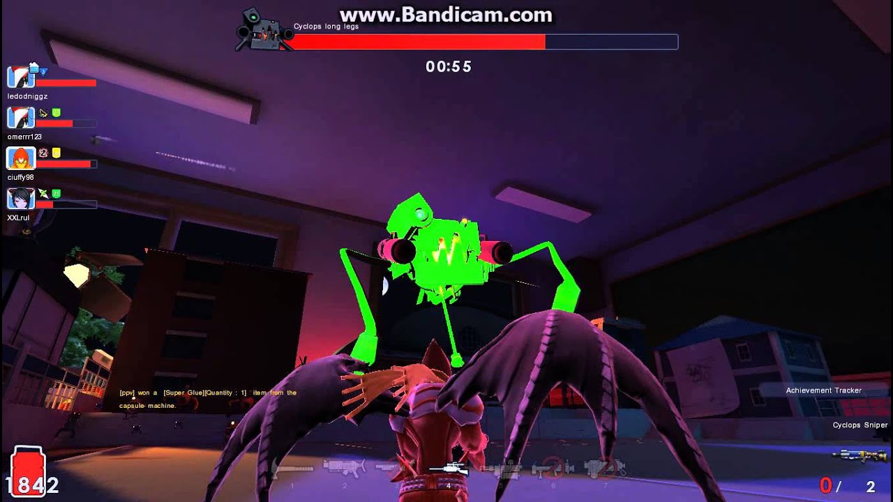 Microvolts Boss battle