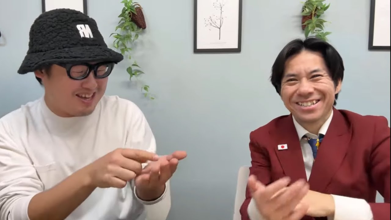 石川典行さんと移民問題を激論中！！