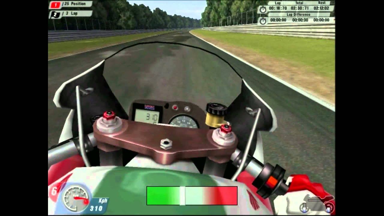 SBK 2001 Gameplay at Hockenheim