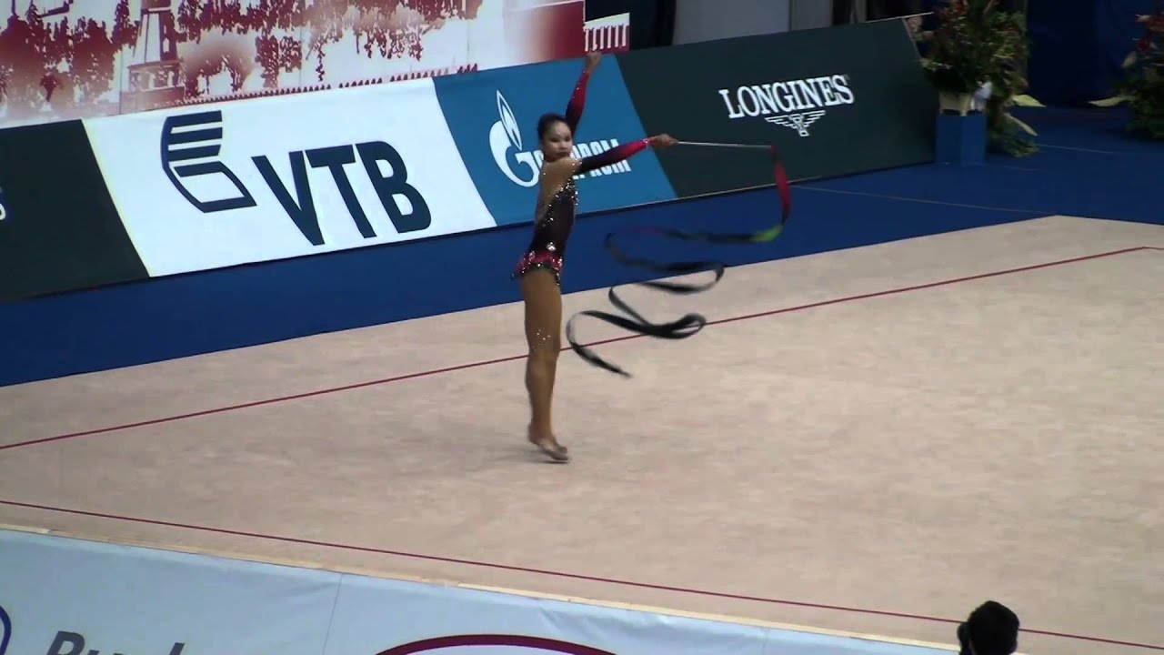 Onuki Yuria, ribbon. Jpn. RG WC 2010