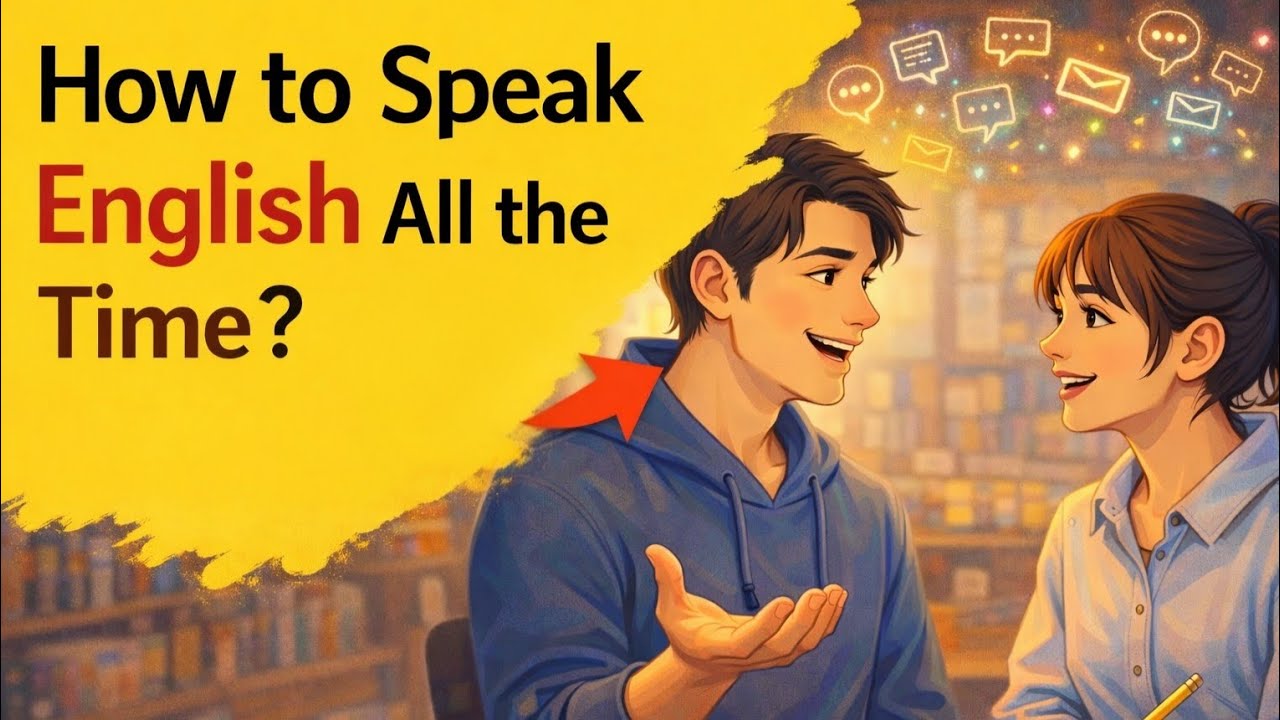 How to Speak English All The Time? | Graded Reader ✅ | English With Podcast 🎧 | English Conversation