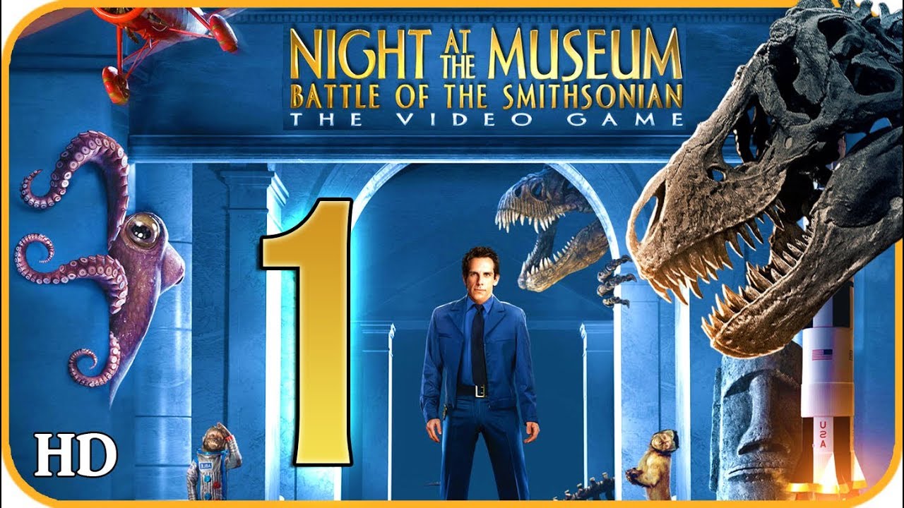 Night at the Museum: Battle of the Smithsonian Walkthrough Part 1 (X360, Wii) New York