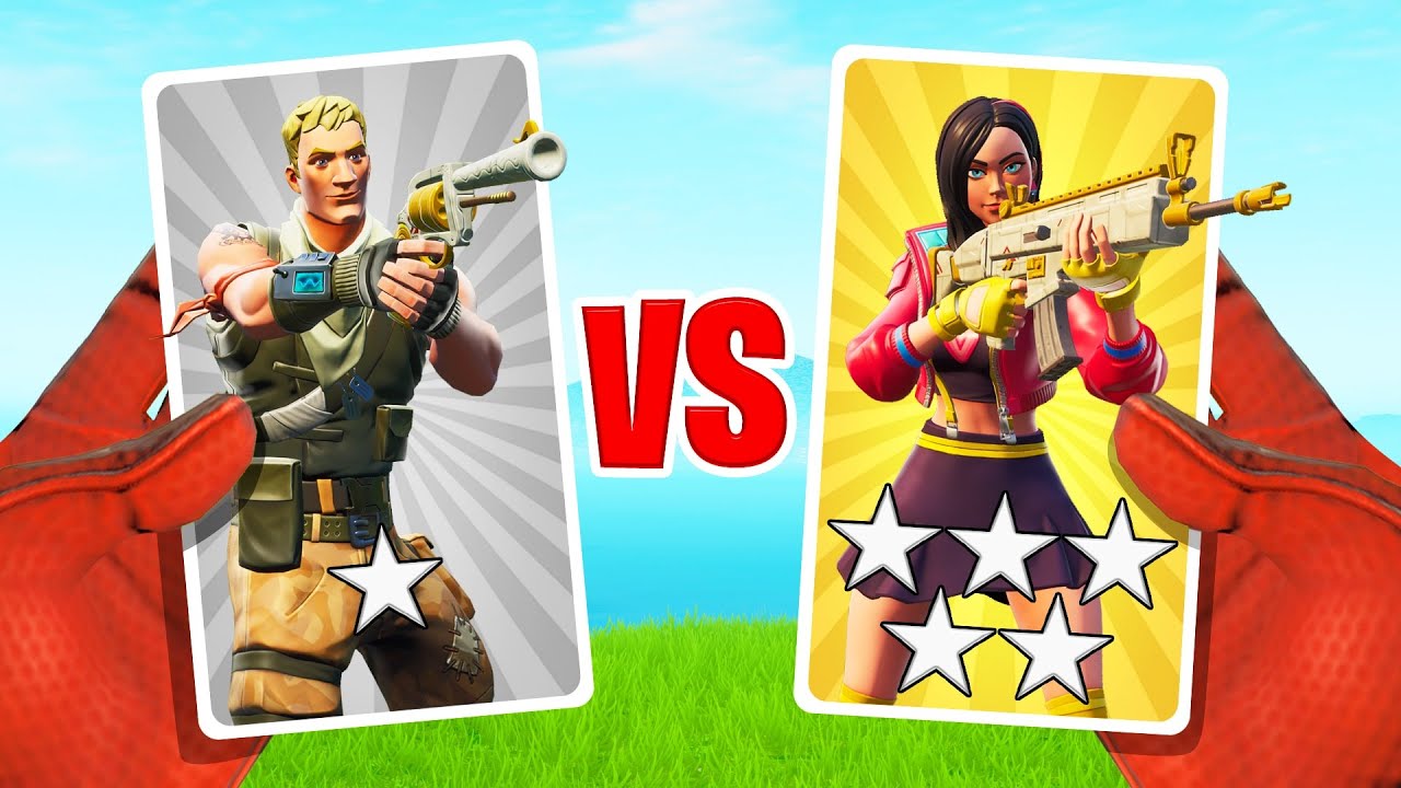 *NEW* MYSTERY Card Gun Game In FORTNITE!