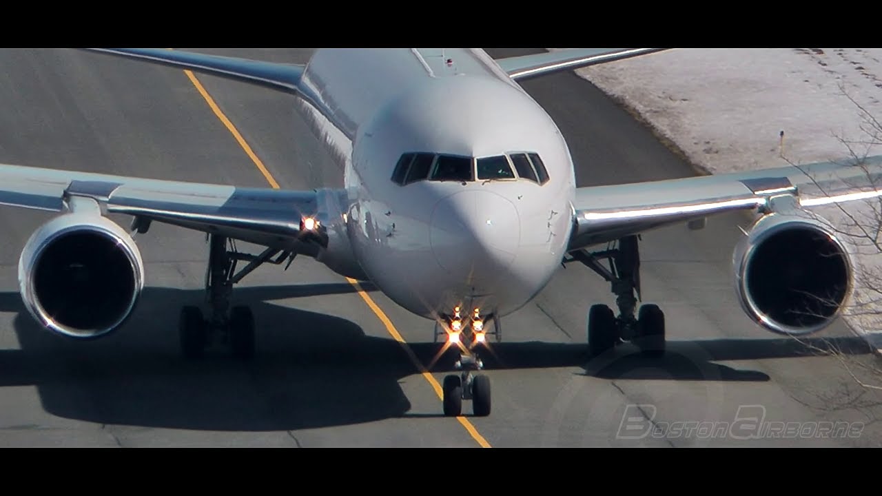 Swift Air B767-200 'All White' Great Sound