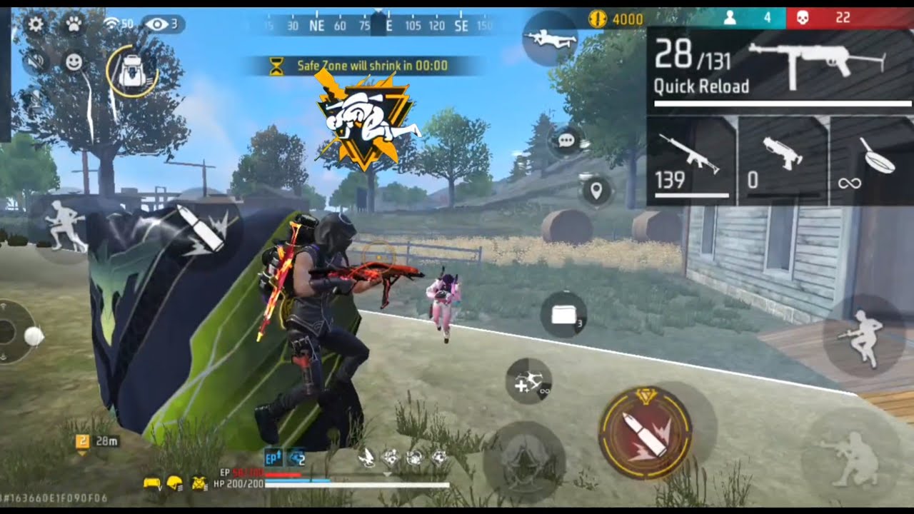 free fire main aaj bahut dangerous😈😱player aaye the phir bhi hamne 23 kill ke sath booyah nikal liya