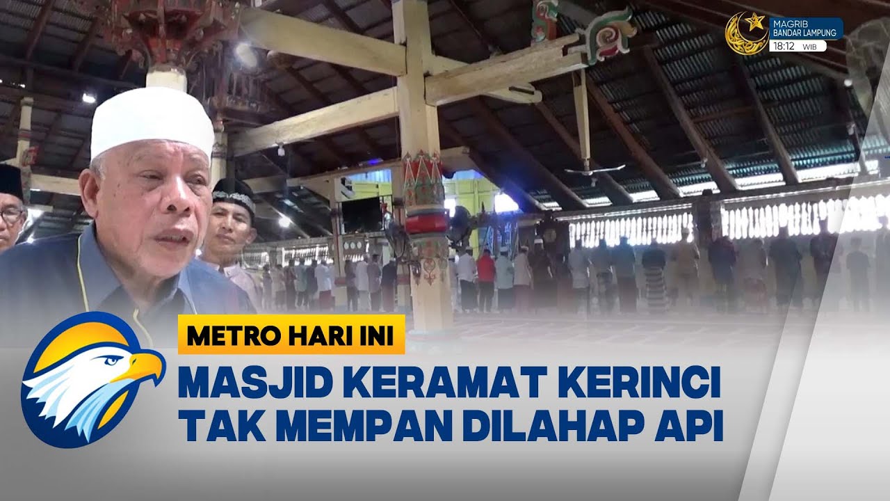 Masjid Keramat Kerinci Tetap Utuh Meski Pernah Terbakar & Diguncang Gempa - [METRO HARI INI]